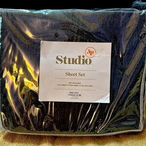 Studio 3B modal jersey sheet set (discontinued)/ twin size, heather dark gray